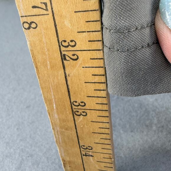 prAna Hiking Pants Women's 12 Tan Breathe Convertible Zip Off Cargo Gorpcore - Picture 14 of 15